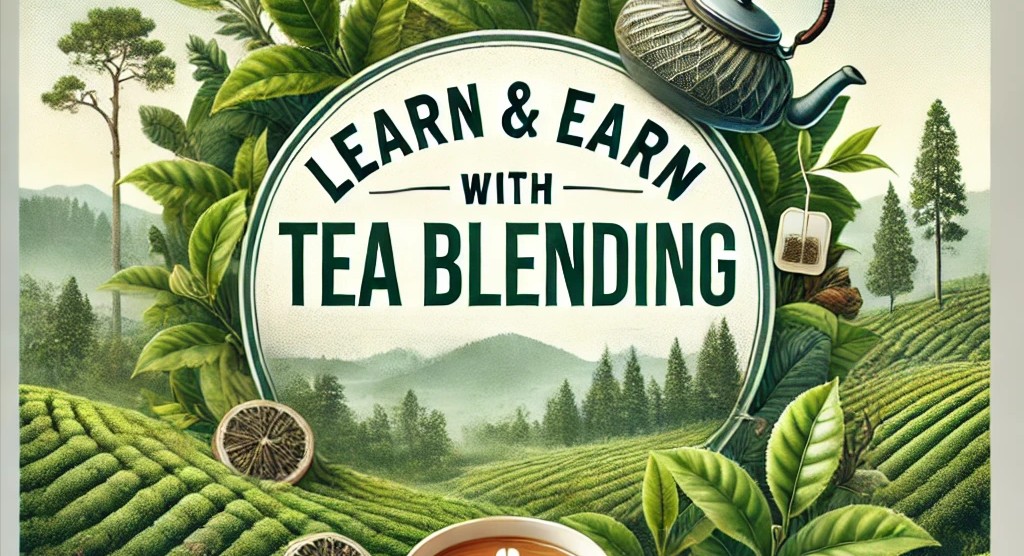 learn TEA TESTING , TASTING, BLENDING SKILLS & EARN by doing TEA BUSINESS